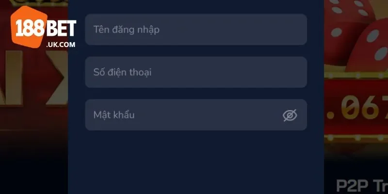 Hướng dẫn chi tiết cách đăng ký 188BET trên Website chi tiết từng bước